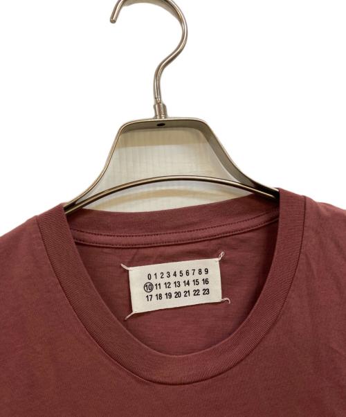 Maison Margiela（メゾンマルジェラ）Maison Margiela (メゾンマルジェラ) Cotton S/S tee ピンク サイズ:48の古着・服飾アイテム