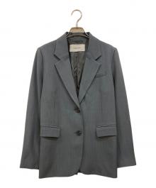 COCODEAL（ココディール）の古着「パールディテールテーラードジャケット」｜グレー