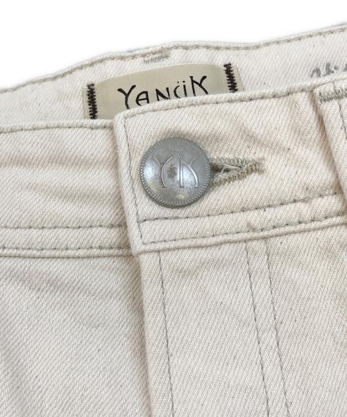 YANUK（ヤヌーク）YANUK (ヤヌーク) HIGH WAIST ANNETTE アイボリー サイズ:25の古着・服飾アイテム