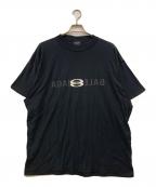 BALENCIAGAバレンシアガ）の古着「インサイドロゴスポーツTシャツ」｜ブラック