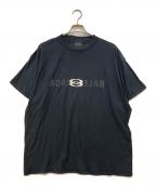 BALENCIAGAバレンシアガ）の古着「インサイドロゴスポーツTシャツ」｜ブラック