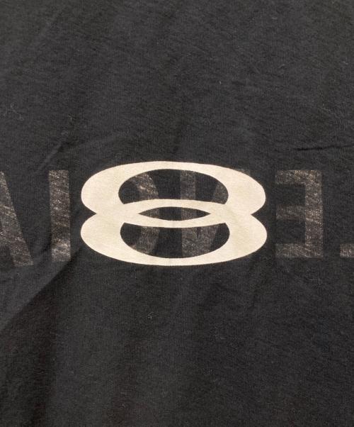 BALENCIAGA（バレンシアガ）BALENCIAGA (バレンシアガ) インサイドロゴスポーツTシャツ ブラック サイズ:２の古着・服飾アイテム