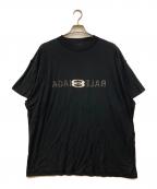 BALENCIAGAバレンシアガ）の古着「インサイドロゴスポーツTシャツ」｜ブラック