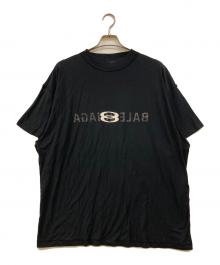 BALENCIAGA（バレンシアガ）の古着「インサイドロゴスポーツTシャツ」｜ブラック