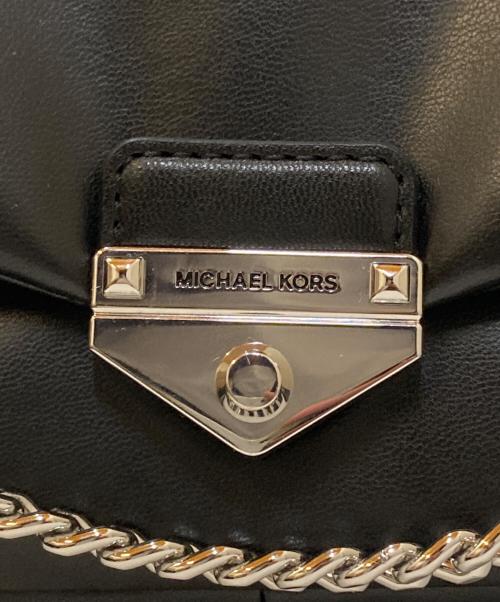 MICHAEL KORS（マイケル・コース）MICHAEL KORS (マイケル・コース) CARSON コンバーチブル ポシェット ショルダー スモール ブラックの古着・服飾アイテム