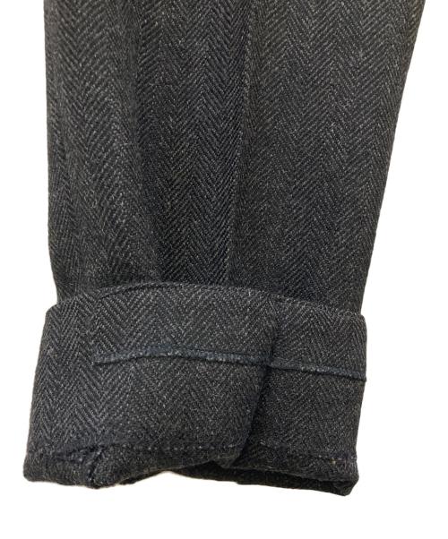 Y's for men（ワイズフォーメン）Y'S for men (ワイズフォーメン) ウールタックパンツ ブラック サイズ:Ｍの古着・服飾アイテム