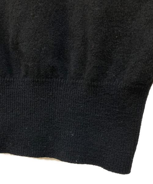 COMME des GARCONS HOMME（コムデギャルソン オム）COMME des GARCONS HOMME (コムデギャルソン オム) ウールブレンド ニットポロシャツ ブラック サイズ:下記参照の古着・服飾アイテム
