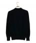 COMME des GARCONS HOMME (コムデギャルソン オム) ウールブレンド ニットポロシャツ ブラック サイズ:下記参照：27000円