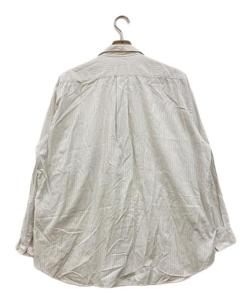 COMME des GARCONS HOMME（コムデギャルソン オム）COMME des GARCONS HOMME (コムデギャルソン オム) オープンカラー ストライプシャツ ホワイト サイズ:下記参照の古着・服飾アイテム
