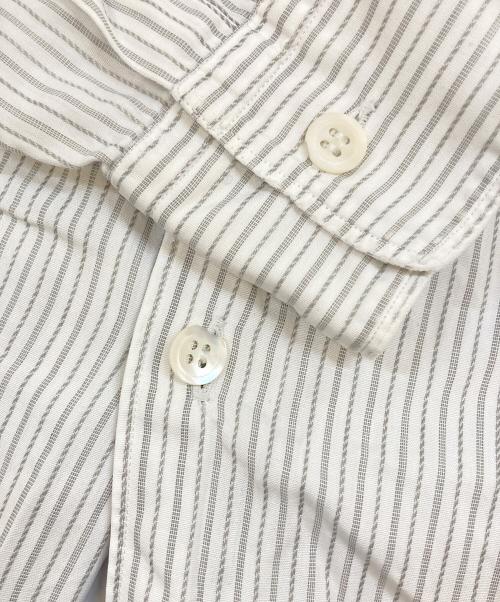 COMME des GARCONS HOMME（コムデギャルソン オム）COMME des GARCONS HOMME (コムデギャルソン オム) オープンカラー ストライプシャツ ホワイト サイズ:下記参照の古着・服飾アイテム
