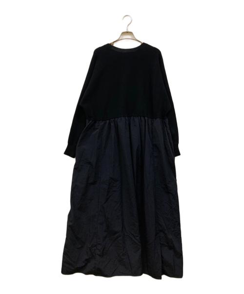 BEARDSLEY（ビアズリー）BEARDSLEY (ビアズリー) ニットコンビワンピース ネイビー サイズ:1 未使用品の古着・服飾アイテム