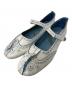 TAO COMME des GARCONS（タオ コムデギャルソン）の古着「Eyelet Detail Ballerina Shoes」｜ホワイト