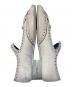 中古・古着 TAO COMME des GARCONS (タオ コムデギャルソン) Eyelet Detail Ballerina Shoes ホワイト サイズ:22.5㎝：18000円