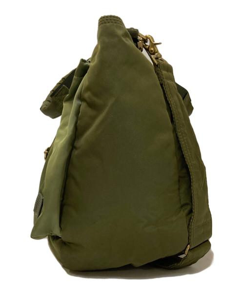 PORTER（ポーター）PORTER (ポーター) sacai (サカイ) Pocket Tote Medium カーキの古着・服飾アイテム