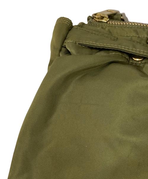 PORTER（ポーター）PORTER (ポーター) sacai (サカイ) Pocket Tote Medium カーキの古着・服飾アイテム