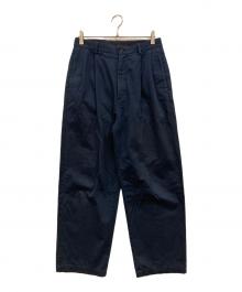 A.PRESSE（アプレッセ）の古着「Chino Trousers」｜ネイビー