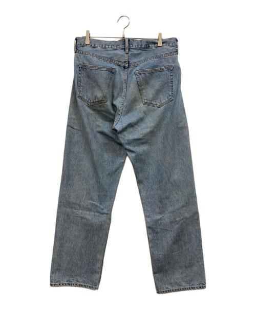 A.PRESSE（アプレッセ）A.PRESSE (アプレッセ) Washed Denim Pants インディゴ サイズ:34の古着・服飾アイテム