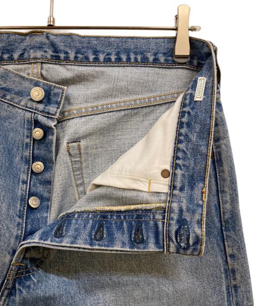 A.PRESSE（アプレッセ）A.PRESSE (アプレッセ) Washed Denim Pants インディゴ サイズ:34の古着・服飾アイテム