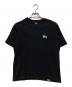 stussy（ステューシー）の古着「バックプリントTシャツ」｜ブラック