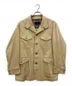 BURBERRY LONDONバーバリーロンドン）の古着「裏地ノバチェック カバーオール」｜ベージュ