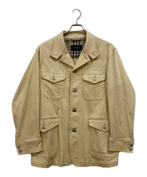 BURBERRY LONDON（バーバリーロンドン）BURBERRY LONDON (バーバリーロンドン) 裏地ノバチェック カバーオール ベージュ サイズ:Ｍの古着・服飾アイテム