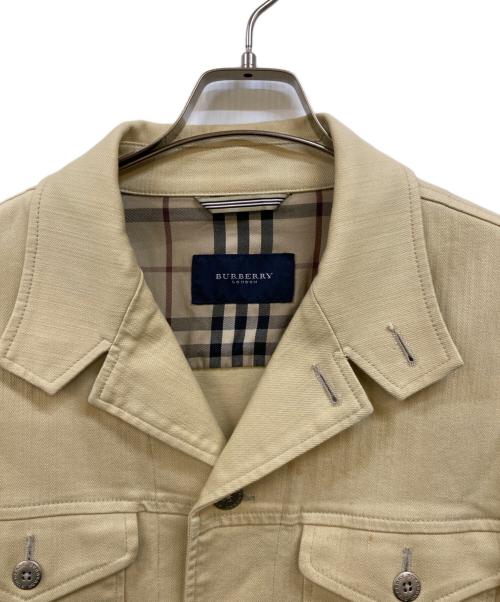 BURBERRY LONDON（バーバリーロンドン）BURBERRY LONDON (バーバリーロンドン) 裏地ノバチェック カバーオール ベージュ サイズ:Ｍの古着・服飾アイテム
