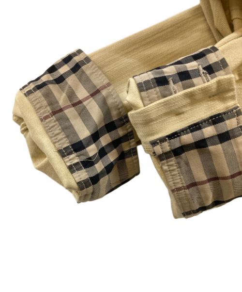 BURBERRY LONDON（バーバリーロンドン）BURBERRY LONDON (バーバリーロンドン) 裏地ノバチェック カバーオール ベージュ サイズ:Ｍの古着・服飾アイテム