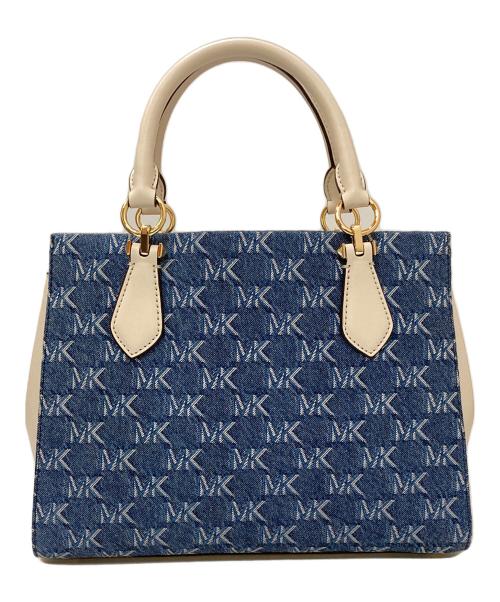 MICHAEL KORS（マイケル・コース）MICHAEL KORS (マイケル・コース) MARILYN 2WAYシ デニムョルダーバッグ ブルー 未使用品の古着・服飾アイテム