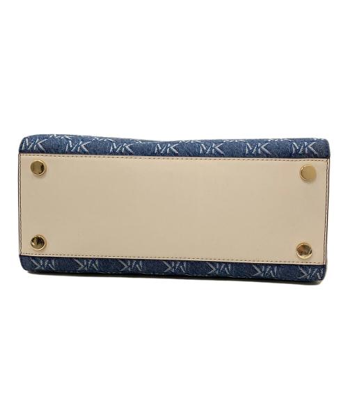 MICHAEL KORS（マイケル・コース）MICHAEL KORS (マイケル・コース) MARILYN 2WAYシ デニムョルダーバッグ ブルー 未使用品の古着・服飾アイテム