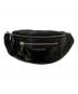 MICHAEL KORS（マイケルコース）の古着「Medium Crinkled Calf Leather Belt Bag」｜ブラック