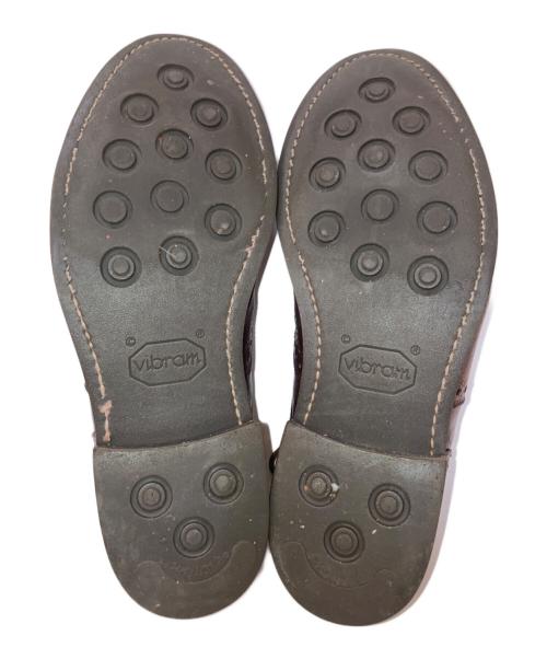 Allen Edmonds（アレン エドモンズ）Allen Edmonds (アレン エドモンズ) セミブローグストレートチップドレスシューズ ブラウン サイズ:7.5の古着・服飾アイテム