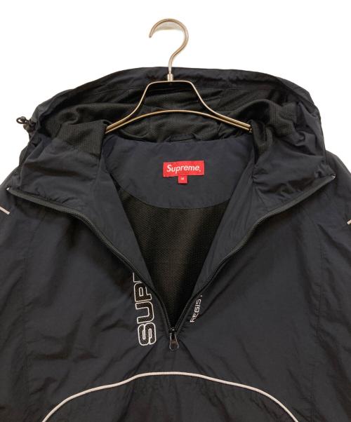 SUPREME（シュプリーム）Supreme (シュプリーム) Paneled Half Zip Pullover ブラック サイズ:Ｍの古着・服飾アイテム