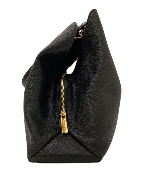 MICHAEL KORS（マイケル・コース）MICHAEL KORS (マイケル・コース) クリスティナ シボレザー ショルダー ブラックの古着・服飾アイテム