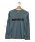 Hysteric Glamour（ヒステリックグラマー）の古着「プリントL/STシャツ」｜ブルー