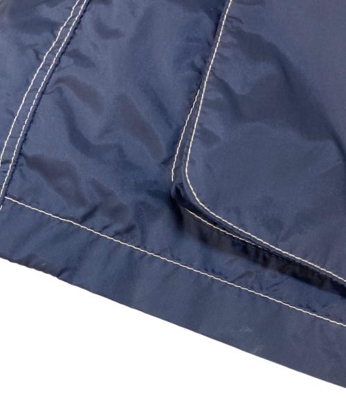 stussy（ステューシー）stussy (ステューシー) 裏地チェック マウンテンパーカー ネイビー サイズ:Ｌの古着・服飾アイテム