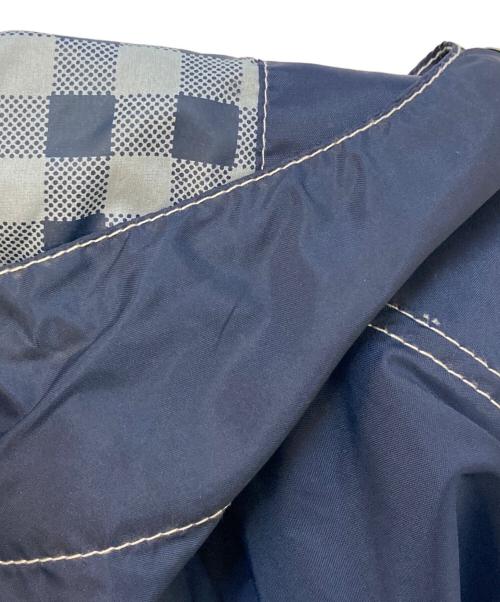 stussy（ステューシー）stussy (ステューシー) 裏地チェック マウンテンパーカー ネイビー サイズ:Ｌの古着・服飾アイテム