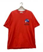 Gosha Rubchinskiyゴーシャラブチンスキー）の古着「バックプリントTシャツ」｜オレンジ
