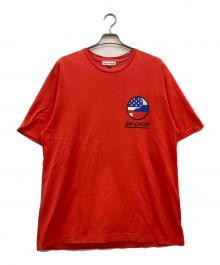Gosha Rubchinskiy（ゴーシャラブチンスキー）の古着「バックプリントTシャツ」｜オレンジ