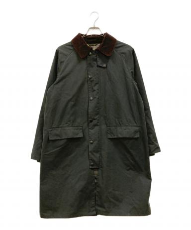 【美品】Barbour バブアー NEW BURGHLEY 36 カーキ　S 中古・古着通販】Barbour (バブアー) NEW BURGHLEY JACKET カーキ