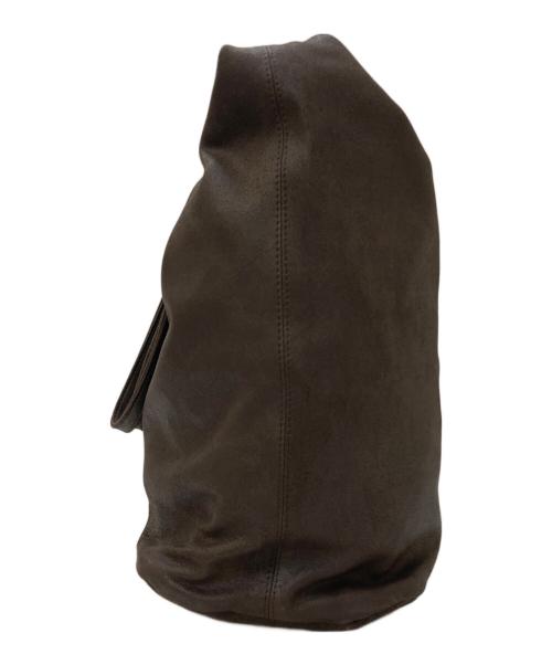 morphee（モルフェ）MORPHEE (モルフェ) 2WAY レザートートバッグ ブラウンの古着・服飾アイテム