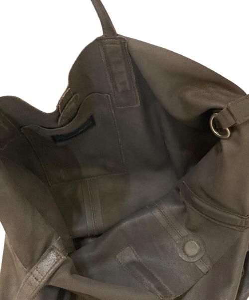 morphee（モルフェ）MORPHEE (モルフェ) 2WAY レザートートバッグ ブラウンの古着・服飾アイテム