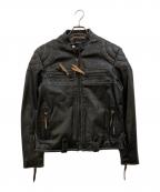 Schottショット）の古着「RACER JACKET」｜ブラック