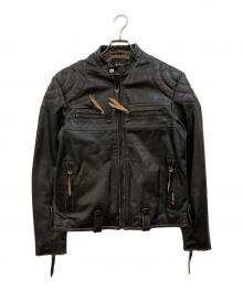 Schott（ショット）の古着「RACER JACKET」｜ブラック