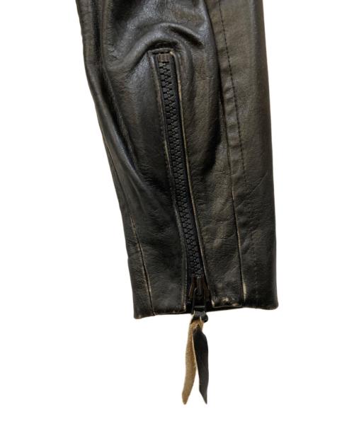 Schott（ショット）Schott (ショット) RACER JACKET ブラック サイズ:Ｍの古着・服飾アイテム