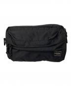 PORTERポーター）の古着「FORCE 2WAY WAIST BAG」｜ブラック
