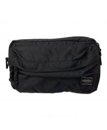 PORTER（ポーター）の古着「FORCE 2WAY WAIST BAG」｜ブラック