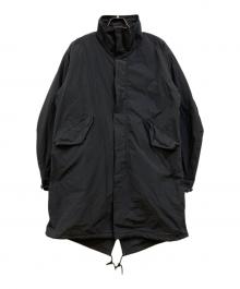 ATON（エイトン）の古着「AIR WEATHER エアウェザー モッズコート」｜グレー