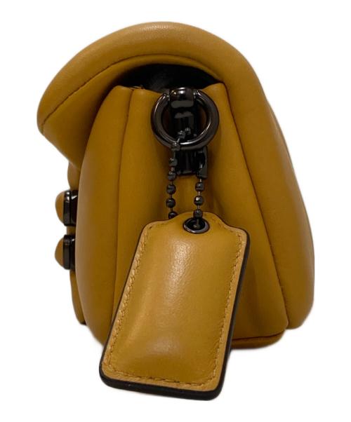 COACH（コーチ）COACH (コーチ) ピロータビーショルダーバッグ イエローの古着・服飾アイテム