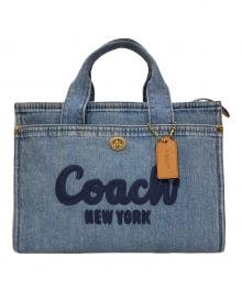 COACH（コーチ）の古着「カーゴトート」｜インディゴ