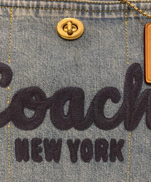 COACH（コーチ）COACH (コーチ) カーゴトート インディゴの古着・服飾アイテム